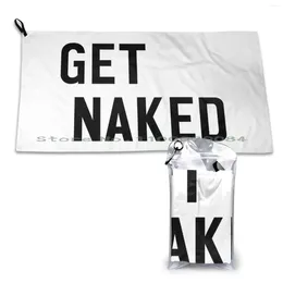 Towel Get Quick Dry Gym Sports Bath Portable Nudism Naturism Sexy Funny Joke Humor Sarcastic Soft Sweat-Absorbent Fast