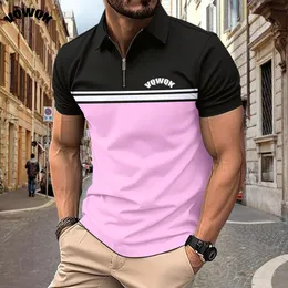 ぴゆ *✬ DHgate.com:Solid Color Zipper Polo Shirt: Summer Casual