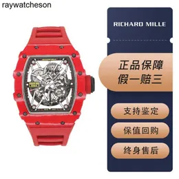Milles Watch Richamills Watches Richa Mill RM3502 Red Magic Ntpt Mens Fashion Sports Machinery