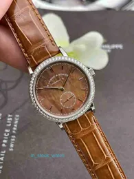 ALENGEY Watch Luxury Designer 35mm 878 038 White Gold Diamond Diamond inlaid Mechanical Watch Watch at Dud75i