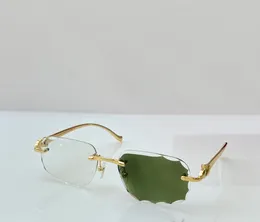 Bezprzewodowe okulary przeciwsłoneczne złoto zielone ultrafioletowe przebarwie