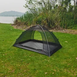 2-Personen Ultra Light Mosquiton Net Zelt Net Tragbares Camping-Mücken-Nettozelt wasserdichte Outdoor-Sportcampingzelt 240528