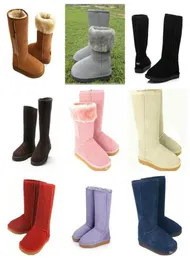 Women039s Classic tall Boots Womens Snow boot Winter Women Girl Snow leather US SIZE 5135936546