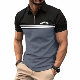 ぴゆ *✬ DHgate.com:Solid Color Zipper Polo Shirt: Summer Casual