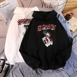 Women's Hoodies Gothic Anime Sweatshirt Hoodie Schnes Damen Punk Junk Streetwear Tops Manga Harajuku Kostm Y2k