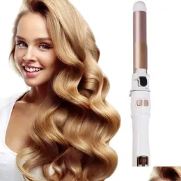 Curling Irons 25/28/32 mm Canno di capelli in ceramica Magro rotante rotante Matic per bacchette Waver Waver Styling Drop Delivery Products Products Products Products C.