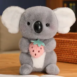 25cm Arrival Super Cute Small Koala Bear Plush Toys Adventure Doll Birthday Christmas Children's Day Gift 210728