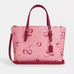 CR293 Mollie Tote 25 Cherry Women Bag 293 New Pink Red Sweet Crossbody Bag, Handbag