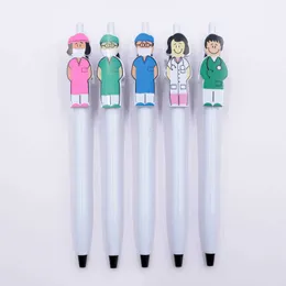 دكتور الممرضة الإبداعية قلم القلم العلاقات العامة مقطع الرسوم المتحركة هدية الإعلان الهدية