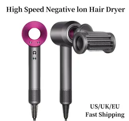 Haartrockner Hair Salon Ultrahoch hohe Geschwindigkeit D15 Vier Luftdüse Haartrockner hohlblattloser Wind Intelligenter Temperaturregelregulierung Haarpflege ohne Verletzung