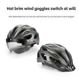 ROCKBROS Detachable Lens Bicycle Helmet with Integrated Molding for  Commuters, Urban Cyclists, and Motor Scooter Riders