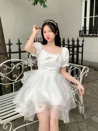 AJISAI mini frill puff OP ホワイト S AJISAI mini frill puff OP ホワイト S