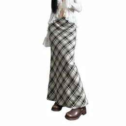 DHgate.com:Plaid Print Mermaid Skirt with Zipper Ruffles DHgate.com:Plaid Print Mermaid Skirt with Zipper Ruffles