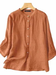 DHgate.com:Zanzea Womens Casual Solid Color Blouse, 3/4