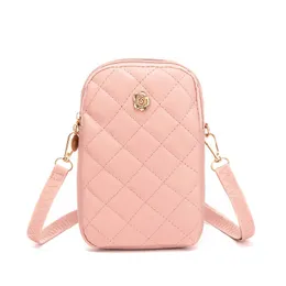 DHgate.com:Womens Leather Crossbody Bag: Mini Vertical Cell
