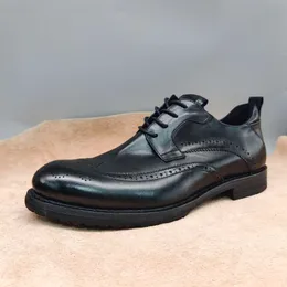 国内で当店のみ Hanqiaoriji - Studded Casual Leather Derby 300x300-f3-albu-jc-o-16-