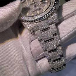 Unique Style Mechanical Mens Watch With Hidden Clasp, Stainless