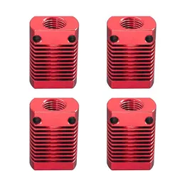 E3D V6 J-head Remote Hotend Extruder Kit All Metal Throt With Cooling Fan 12V Bracket Block At