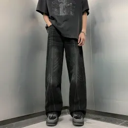 【dydoshop】24fw HeavenSent Loose jeans DHgate.com:2024 Mens Demin Jean Loose Pants: Relaxed Fit