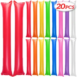 Lot De 50 Bâtons Gonflables Fun Fan Line - Claquettes D'Animation Vertes Pour Événements Sportifs