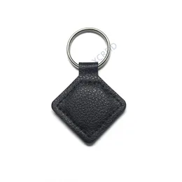 T5577 EM4305 Rewritable Leather RFID Key Tag 125 kHz Proximity ID