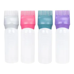 4 Stück Schwarze Skalierflaschen Aus Kunststoff – Ideal Für Haarfarben, Shampoo & ätherische Öle