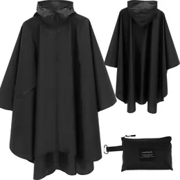 DHgate.com:2024Waterproof Hooded Rain Poncho Jacket with