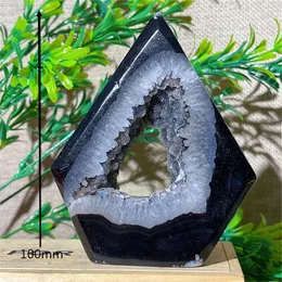 Natural Agate Geode Crystal Specimen Raw Gemstone Clusters For