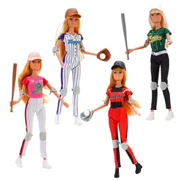 ful Cotton Dress Clothes Outfits for 1/6 30CM Barbie Doll Princess