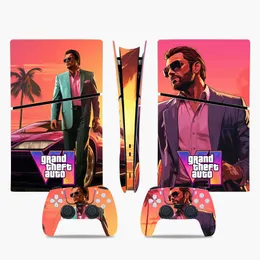 Digital ps5 control skin Decal Cover for Grand Theft Auto VI, GTA6