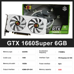 DHgate.com:SJS GTX 1660 SUPER Graphics Card: 6GB GDDR6, 192