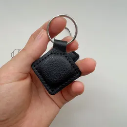 T5577 EM4305 Rewritable Leather RFID Key Tag 125 kHz Proximity ID