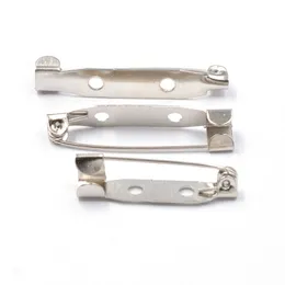 Brooch Pin Bases Metal Blank Lock Brooch Clips For Jewelry Making