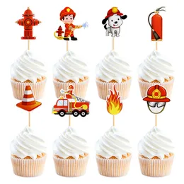 Fire Truck Birthday Decorations, Firefighter Birthday Party, Fireman Birthday, P