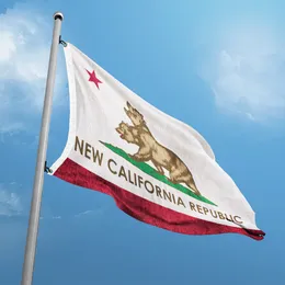 New California Republic Antique Do The Old Flag National 3 ft x 5