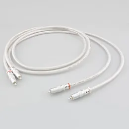 DHgate.com:Audiocrast HiFi Silver RCA Cable, 99.998% Pure