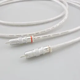 1101Ag 4N 99.99% Pure Silver Audio Cable RCA cable wire core