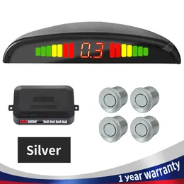 Kit Sensori Di Parcheggio 4 Pezzi Con Buzzer, 22 Mm, Per Auto 12V, Rilevamento Da 0,3 A 2,5 M, Antigelo E Impermeabile, Per Retromarcia E Parcheggi Stretti