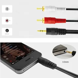 SUCESO Cavo RCA Jack 3,5mm a 2 RCA Maschio Audio Stereo in Nylon per Amplificatore, Altoparlante, Subwoofer, Smartphone, Tablet, Proiettore, TV, MP3, DVD, Home Theater - 2M SUCESO Cavo RCA Jack 3,5mm a 2 RCA Maschio Audio Stereo in Nylon per Amplificatore, Altoparlante, Subwoofer, Smartphone, Tablet, Proiettore, TV, MP3, DVD, Home Theater - 2M