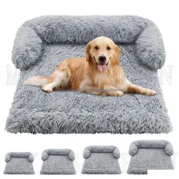 Cama Para Perros Que Calman El Sofá Suave Muebles Lavables Muebles