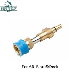 Pressure Washer Adapter For Bosch AQT - 1/4" Quick Connect For Foam Lances & Accessories