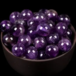 AAA Natural Purple Amethyst Gemstone Beads – 6/8/10mm Round, 15" Strand, Center-Drilled