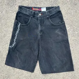 DHgate.com:JNCO Flame Jeans: Vintage Black Baggy Loose Fit