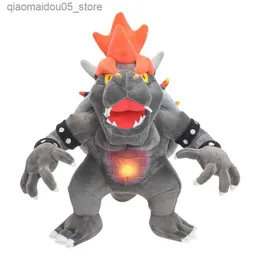 Big Plush Dolls 30CM Standing Bowser Koopa Doll Green Claw
