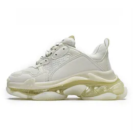 Bulk Fashion Triple S Clear Sole 4e Casual Shoes Black Pink Neon Green Gym Red Blue White Sneakers Turquoise Light Tan Metallic Silver Mens Womens Dad Paris Platform Trainers From Jane eyre01 35.22
