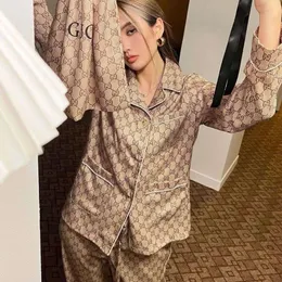 Designer GG Pajamas for Women, Spring/Fall Collection, Long
