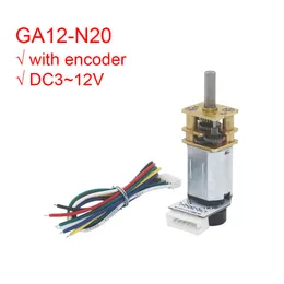 Jutagoss GA12-N20 Mini Gear Motor - 70RPM, DC 6V, Small Reduction Motor For DIY Robots, RC Cars, Smart Projects - View #5
