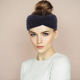 2 Stück Gestrickte Stirnbänder – Warme Häkel-Turbane Für Frauen & Mädchen, Elastisch & Stylisch