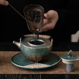 DHgate.com:Japanese Evergreen Glaze Ceramic Teapot with