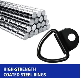 NINGWAAN 20 PCS V Ring Tie Down Anchor, Stainless Steel V - View #12